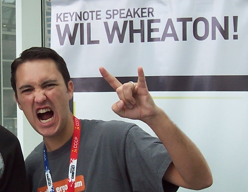 Wil Wheaton We started with 64 entrants and after a series of brutal and