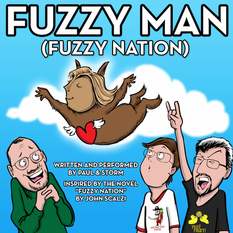 Fuzzy Man single cover art
